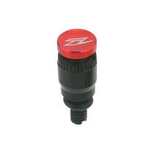 Single Red M5x0.8 Fork Air Bleed Valve - For Most Japanese Forks