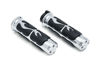 ISO Flame Grips Metric Universal 1inch Chrome