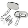 Magnum Mirrors Small Flat Glass Chrome