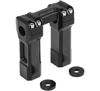 Kuryakyn 5inch Billet Handlebar Risers Black