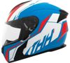 THH Helmets T810S Turbo Blue/Red Xl