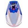 Alpinestars S-M5 Visor White/Diva Pink/Enamel Blue - Replacement visor for Alpinestars S-M5