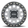 MR401 UTV Beadlock 15x6 / 5+1/53mm / 4x156 / 132mm CB Ti. Wheel- MT Black Ring