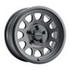 MR414 Bead Grip 15x7 / 5+2/38mm Offset / 5x4.5 / 76mm CB Matte Black Wheel