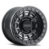 MR415 Beadlock 15x10 / 6+4/25mm / 4x136 / 106 CB MT Black Wheel - GL Black Ring