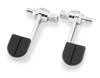 ISO Peg Stirrups Without Pegs With Male Mount Adapter (Pair)