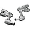 2in Adjustable Lockable Offsets With Male Mount Adapter Chrome