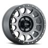 MR305 NV 17x8.5 / +25mm Offset / 6x5.5 BP / 108mm CB / Ti. - MT Black Lip Wheel