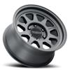 MR316 17x8 25mm Offset 6x5.5 5.44BS 106.25 Matte Black Wheel