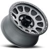 MR305 NV 16x8 / 0mm Offset / 6x5.5 BP / 108mm CB / Titanium - Matte Black Lip