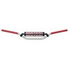 97-04 Yamaha YZ/ WR 7/8 in. Handlebar - Silver/ Red