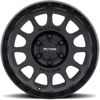 MR305 NV 17x8.5 +25mm Offset 6x5.5 108mm CB Double Black Wheel