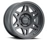 MR706 Bead Grip 17x8.5 0mm Offset 5x5 5mm Matte Black Wheel