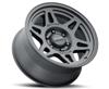 MR706 Bead Grip 17x8.5 0mm Offset 5x5 5mm Matte Black Wheel