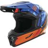 THH Helmets T710X Battle Blu/Org Xs