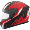 THH Helmets T810S Turbo Red/Sil 2Xl