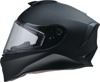 Z1R Youth Warrant Snow Helmet Matte Black - Medium - Full face snow helmet for youth riders