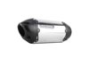 S1R "Black" Slip On Exhaust - Aluminum - For 17-19 Honda CBR1000RR