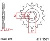 Steel Front Countershaft Sprocket - 14 Teeth 428 - For 08-24 Kawasaki KLX140