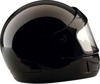 Youth Strike Full Face Snow Helmet Gloss Black Y-Large/X-Large