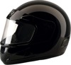 Youth Strike Full Face Snow Helmet Gloss Black Y-Large/X-Large