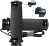 Avon Custom Contour Heated Black Twist Grips 1in Bars - Heated grips for 1" bars on 2023-24 H-D Touring