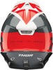 Red/Black Sector Fader Helmet - Small