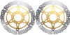 Floating Contour Brake Rotor Front Set