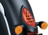 Kuryakyn Tail Light Top Trim Satin Black