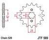 Front Steel Countershaft Sprocket - 13 Tooth 520