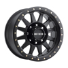 MR304 Double Standard 17x8.5 0mm Offset 8x170 130.81mm CB Matte Black Wheel