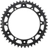 Black Aluminum Rear Sprocket - 44 Teeth 520 Pitch