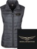 Women's Gold Wing Puffer Vest - Gw Puffer Vst Blk Wlg