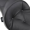 Low-Profile Pillow Vinyl 2-Up Seat - Black - For 04-20 Harley XL