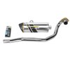 M6 Stainless Aluminum Full Exhaust - For 02-21 KLX110/DRZ110