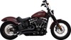 Vance & Hines HD Softail 18-22 St Bob Br 2-2 Black PCX Full System Exhaust