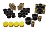 Black Rear Control Arm Bushing Set - For 90-96 Nissan 300ZX