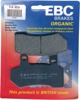 Standard Organic Brake Pads - Replaces H-D # 41854-08, 42897-08, 42897-06 & 42850-06