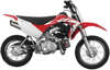 M-6 Stainless Steel Full Exhaust - For 19-21 Honda CRF110F