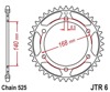 Steel Rear Sprocket - 41 Teeth 525