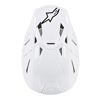 Supertech S-M8 Solid Helmet Gloss White Small