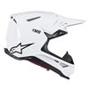 Supertech S-M8 Solid Helmet Gloss White Small