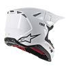 Supertech S-M8 Solid Helmet Gloss White Small