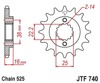 Front Steel Countershaft Sprocket - 14 Tooth 525