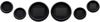 MLX Series Gauges - Bagger 6 Gauge Mlx Blk