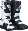 Moose M1.3 Youth Boots Black/White Size 6 - MX sole youth boots in black/white, size 6