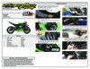 S1R "Black" 3K Carbon Fiber Slip On Exhaust - Fits 13-25 Kawasaki ZX6R Ninja and variants