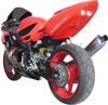 Undertail with built in LEDs-Winning Red - For 01-03 Honda CBR600F4i