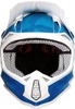 F.I. Agroid Camo Blue White Helmet Youth MD