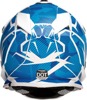 F.I. Agroid Camo Blue White Helmet Youth MD